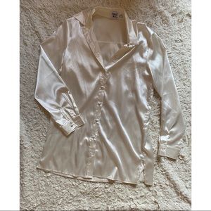 Silk Blouse Dress by Princess Polly